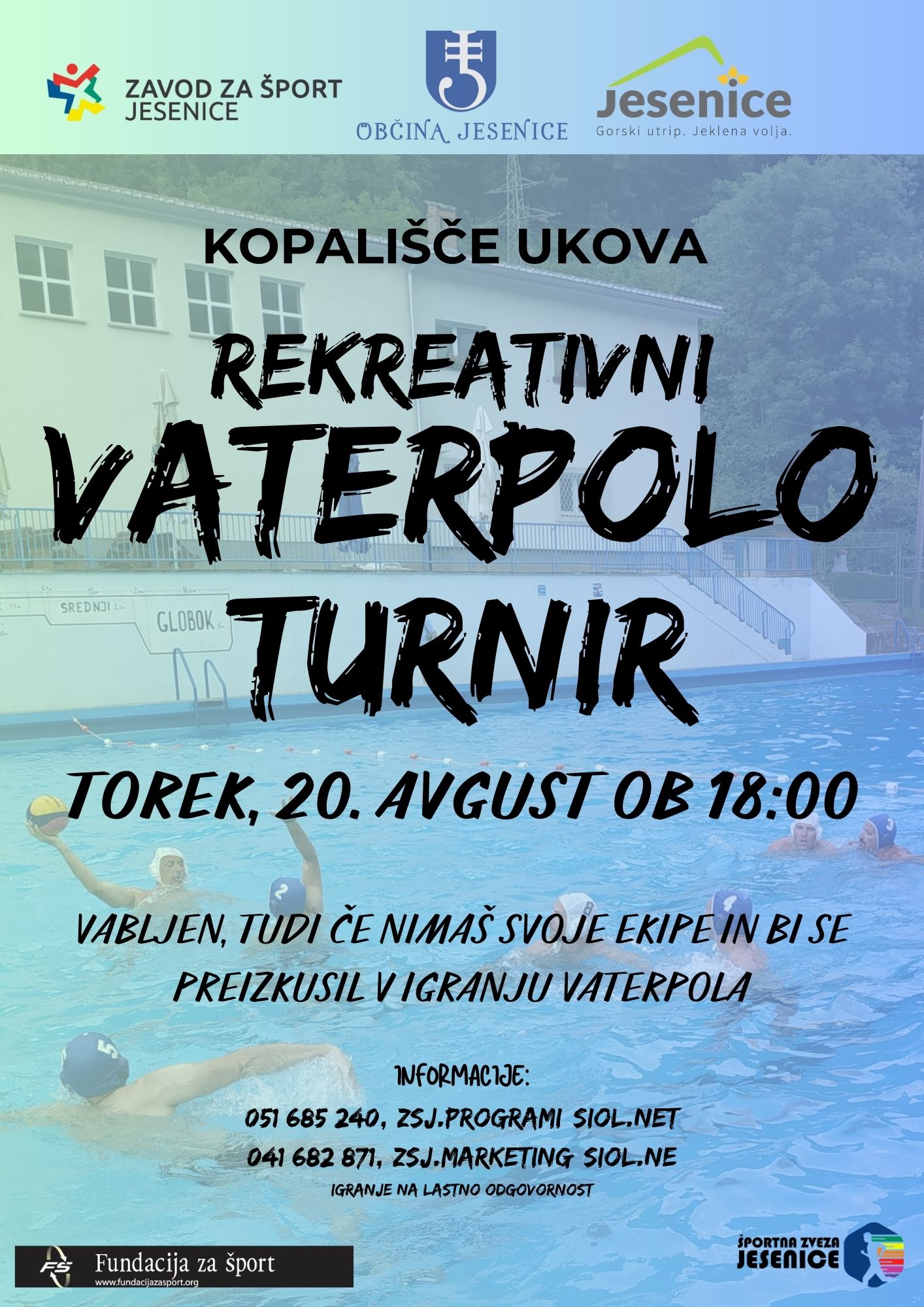 Rekreativni turnir v vaterpolu